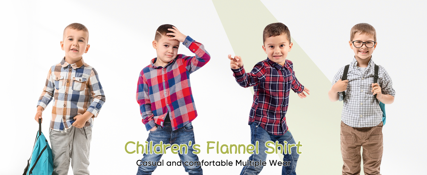 boys flannel shirt