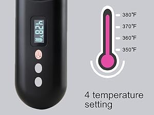 Cordless Hair Straightener Brush