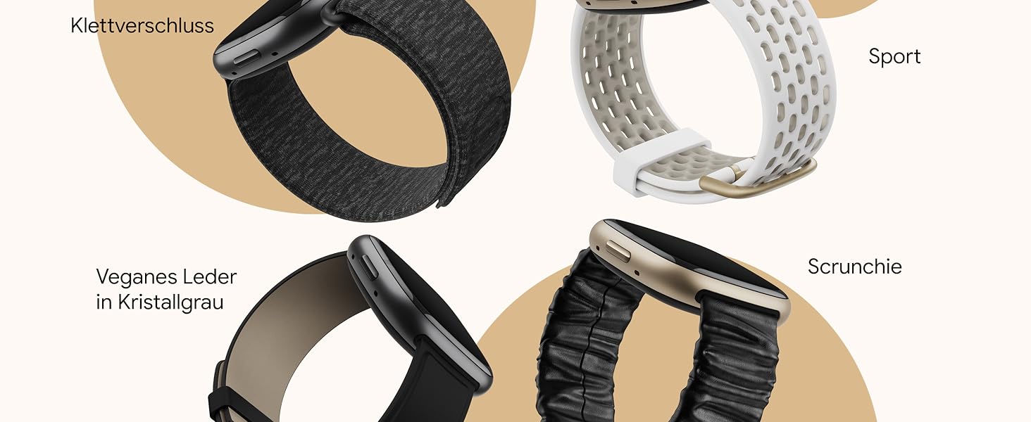 Fitbit Sense 2 by Google Smartwatch Damen / Herren Fitnessuhr mit