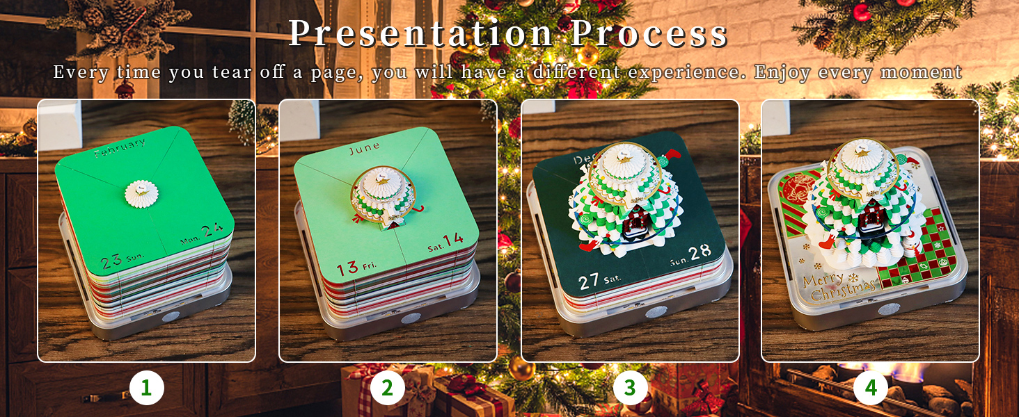 3d art calendar memo pad artist pad calendar note pad 3d notepad calendar 2025 artistic calendar
