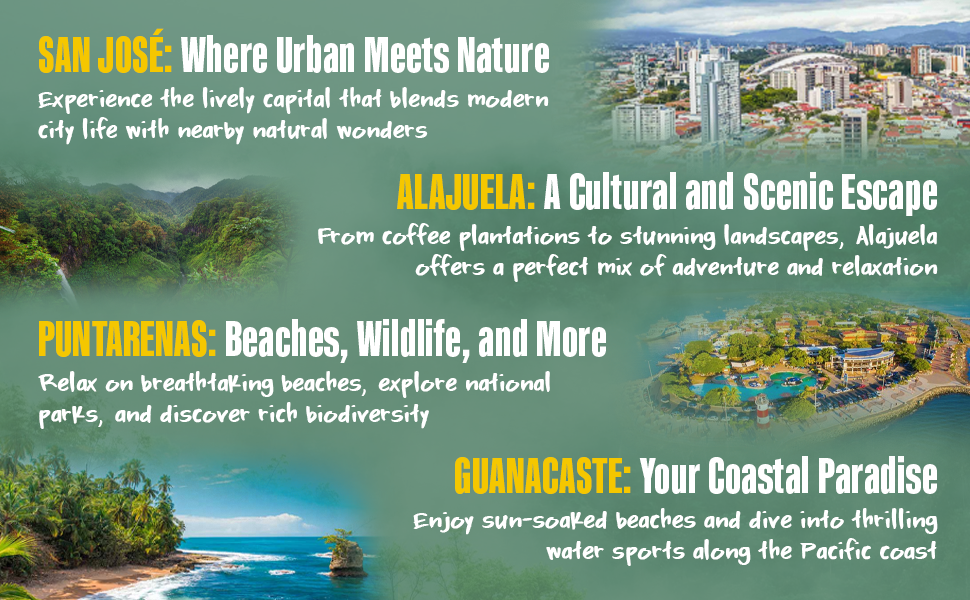 Costa Rica; Travel Guide; Travel; Explore Costa Rica; Central America; Maps; Budget; San José;