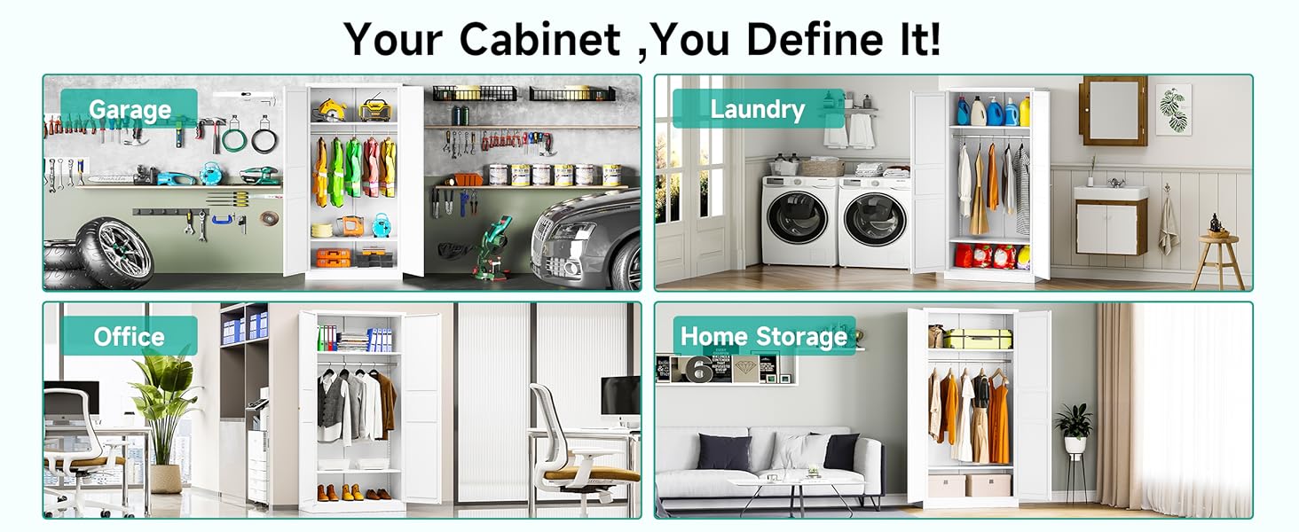 armário de armazenamento