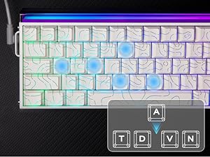 EPOMAKER Aula Hero68 HE Wired Magnetic Gaming Keyboard