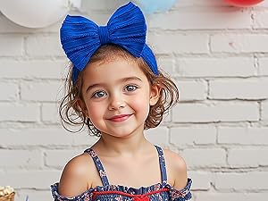4 th of july baby headband