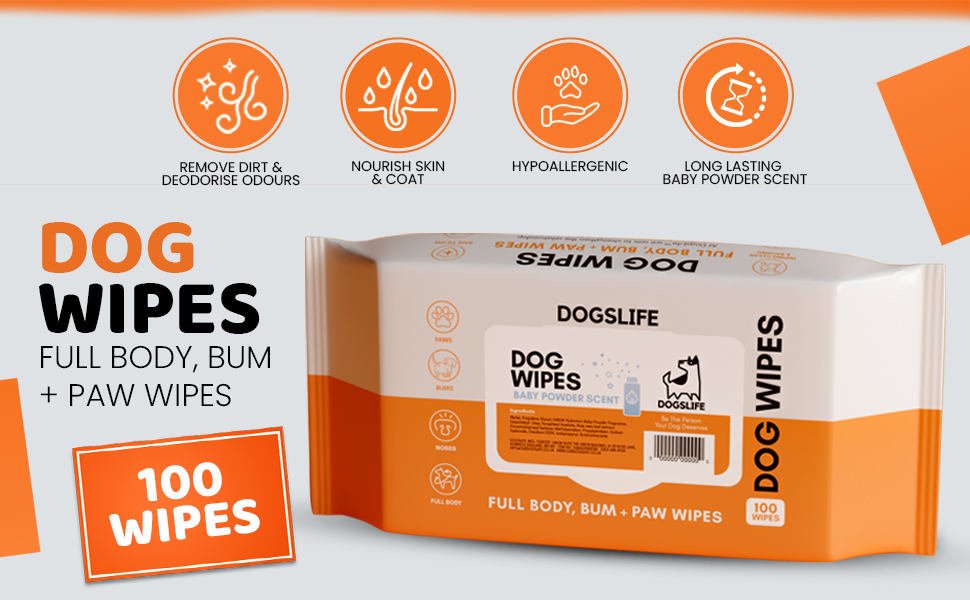 baby powder wipes for dogs full body grooming dogs pet eye wipes tail wipes wash dogs coat skin fur 