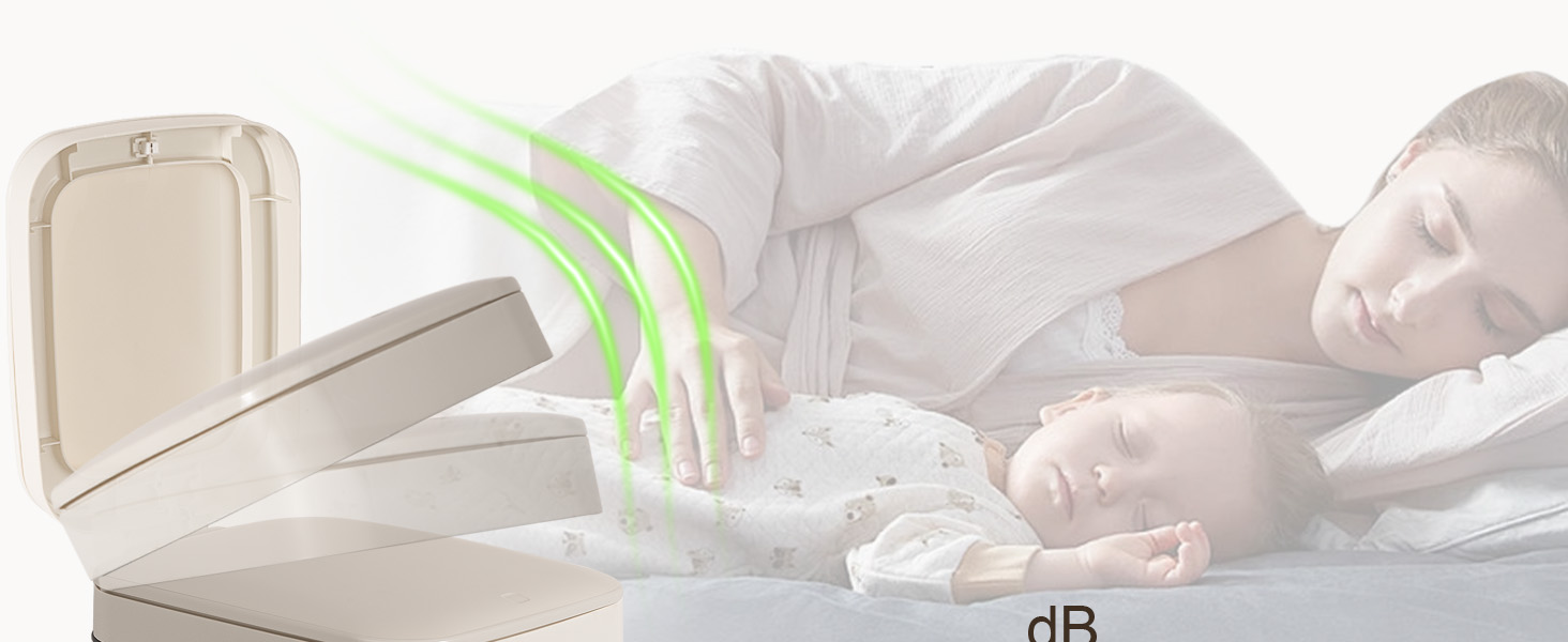 rejomiik Small Bathroom Trash Can with Lid Slim Soft Close