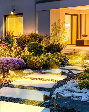 Solar Walkway Lights Outdoor