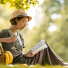 reading books