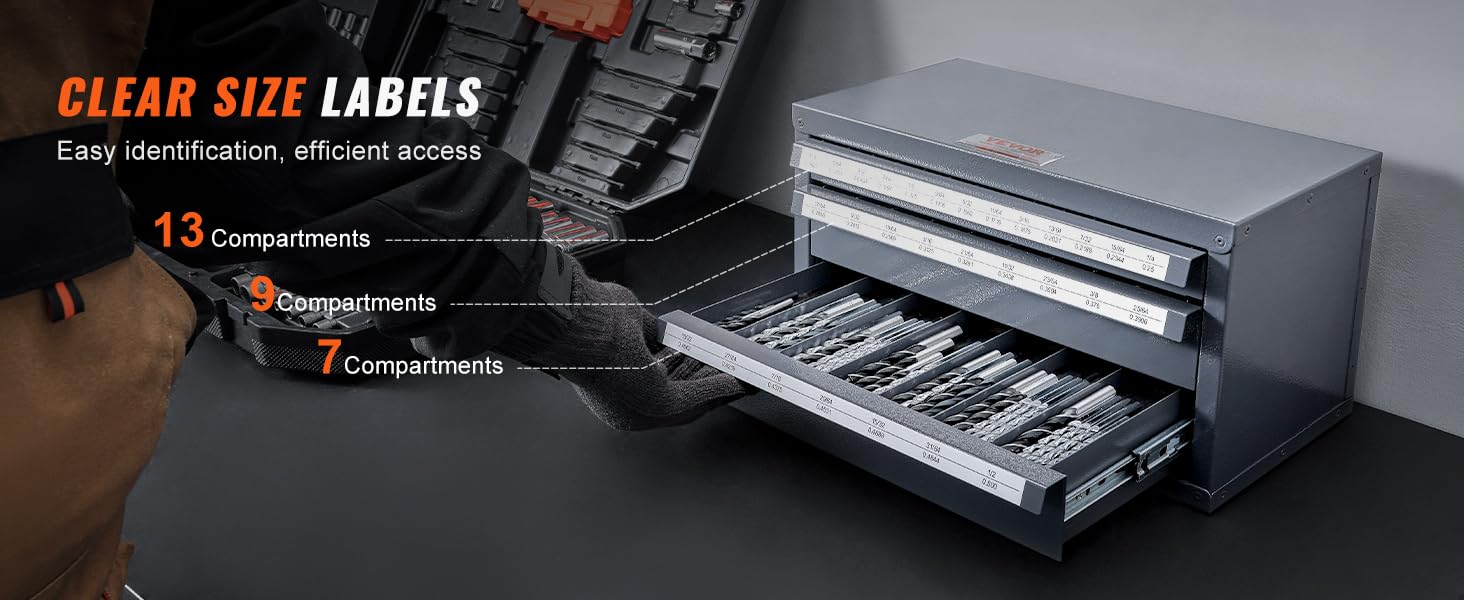 Drill Bit Dispenser Cabinet