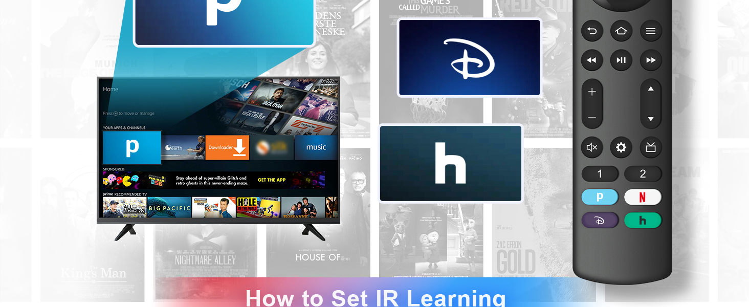 replacement remote control