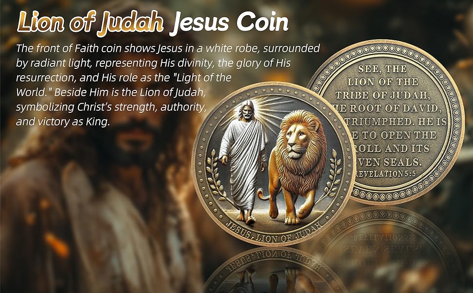 Prince of Peace Jesus Challenge Coin