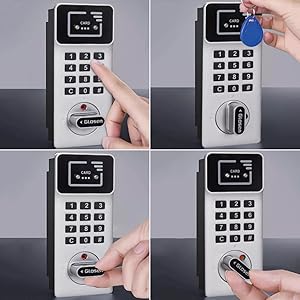 Amazon.co.jp: AOVOCO キーボックス 壁掛け 暗証番号/センサー