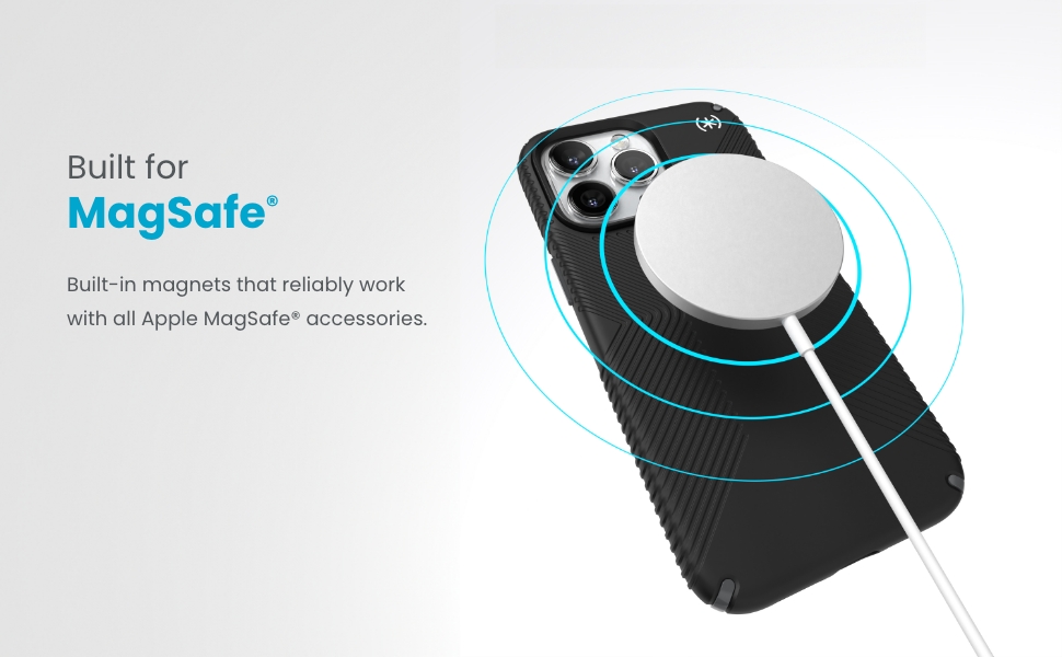 speck presidio2 grip case for iphone 15 wireless charging