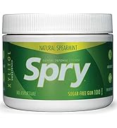 Spry Fresh Natural Xylitol Chewing Gum Dental Defense System Aspartame-Free Sugar Free Gum (Spear...