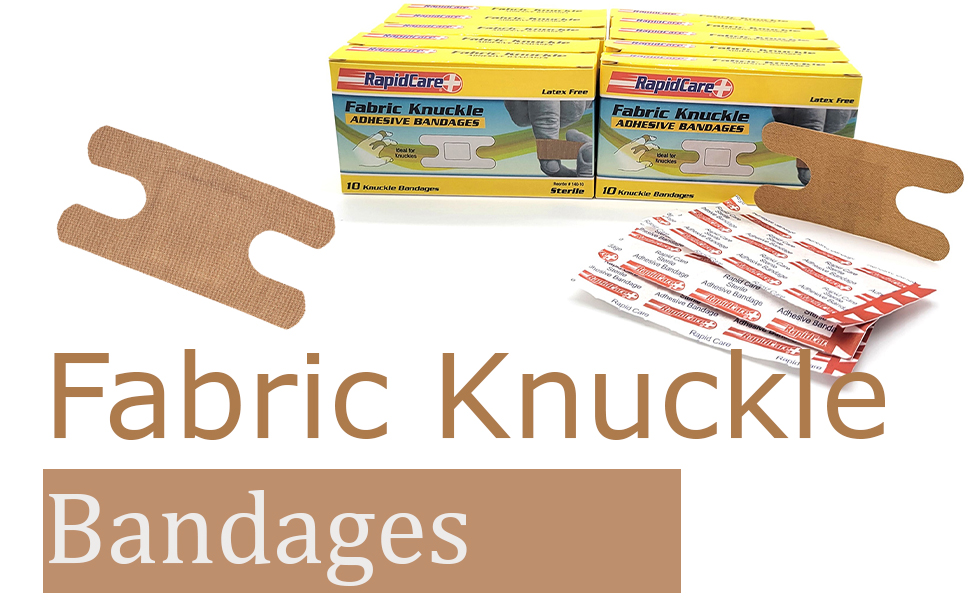 Fabric Knuckle Flexible Adhesive Bandages 1 1/2"x3" 100