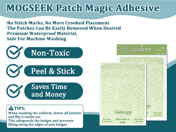 badge magic adhesive girl scouts patch magic