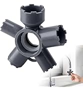 Nkiy Quen 10 in 1 ABS Faucet Aerators Removal Tool,Universal Faucet Key Aerator Remover Fits M16....