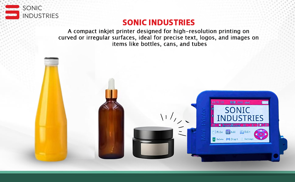 handheld thermal inkjet printer batch coding machine gun printer inkjet coding machine batch code
