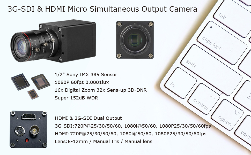 3G-SDI HDMI Camera