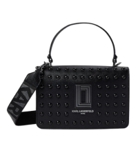 Amazon.com: Karl Lagerfeld Paris Voyage Messenger Bag, Black