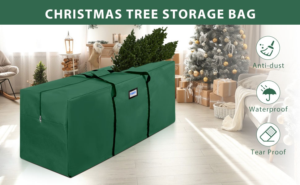 Dinoera Christmas Tree Storage Bag, Fits Up to 9 Foot