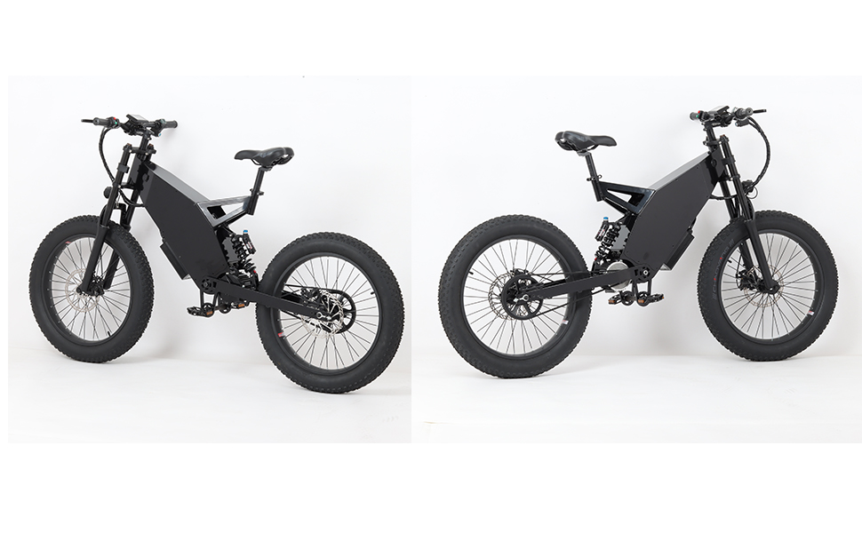 Buyer shown the finish ebike