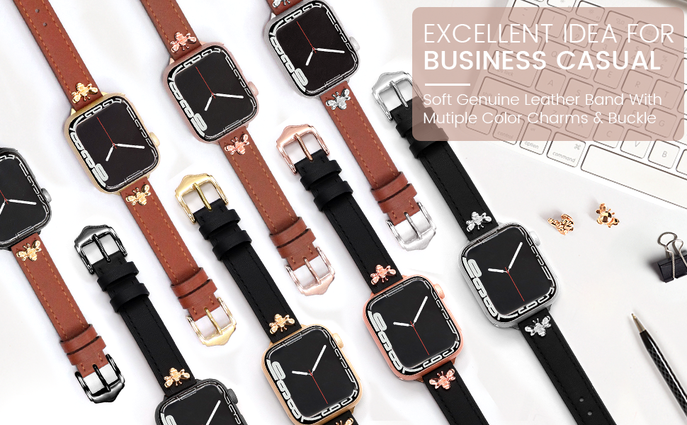 leather apple watch band