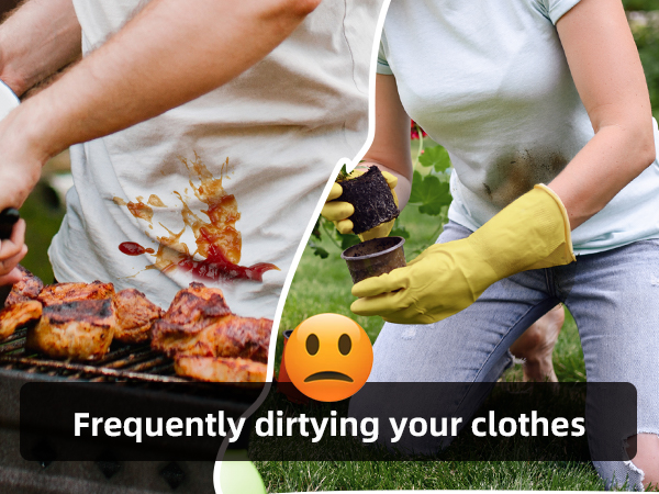 Xeoxarel Server Aprons with 4 Pockets, Waterdrop Resistant Waitress Waiter Waist Apron, Black