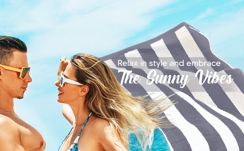 Beach towels oversized