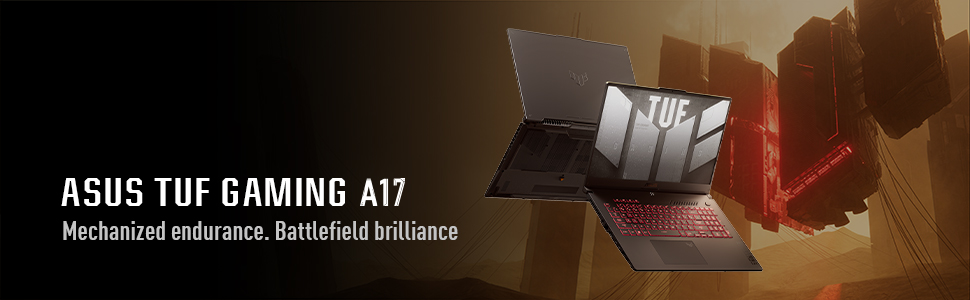 Asus;TUF;Pc Portable;Ordinateur Portable;Gaming;RTX;Ryzen;NVIDIA;17 Pouces;