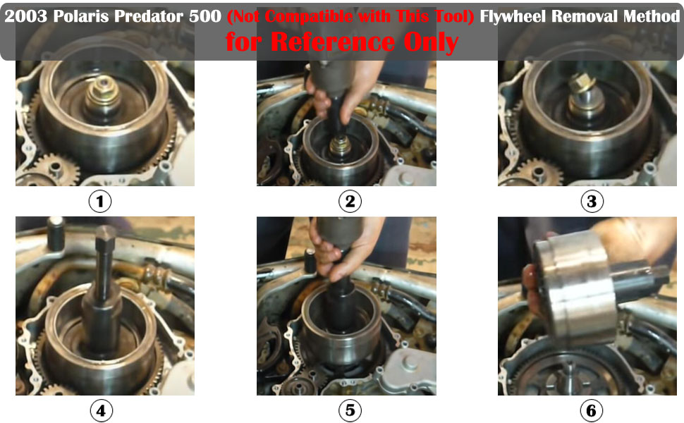 Flywheel Puller Tool Compatible with Polaris Ranger 570 RZR