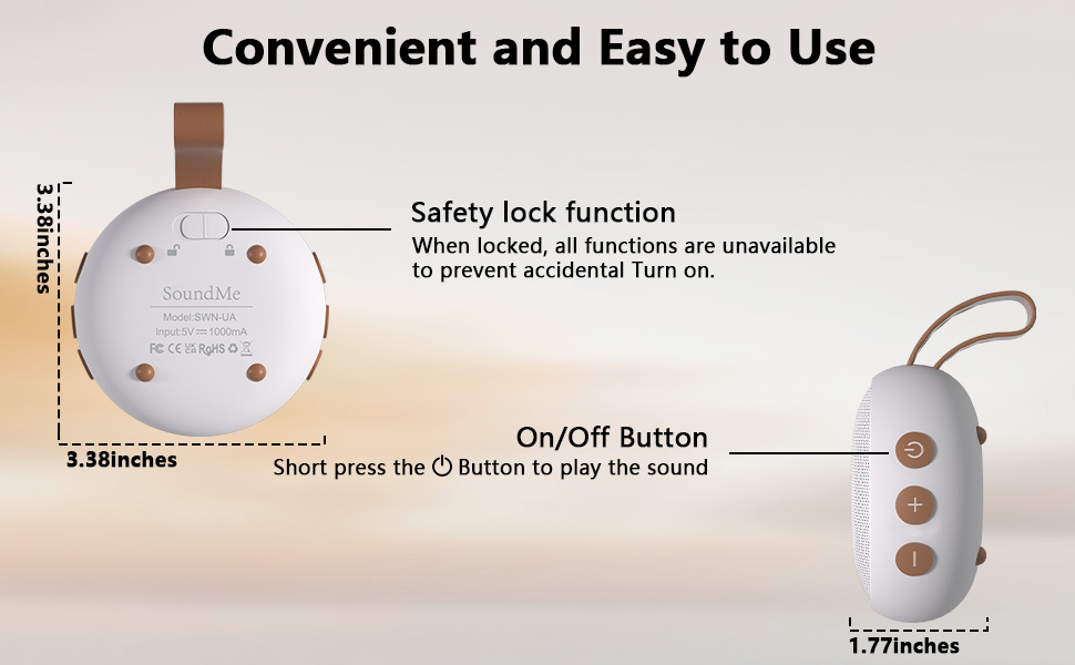 mini white noise machine