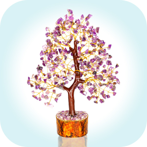 crystal money crystal tree positive energy