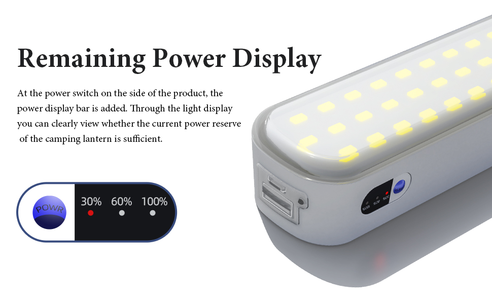 camping lantern portable led travel light battery Power type-c usb charging hurricane