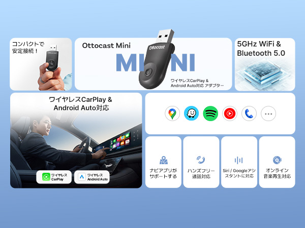 Amazon.co.jp: 【公式】OTTOCAST オットキャスト Mini 2025最新