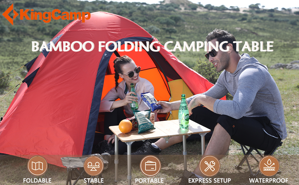 BAMBOO FOLDING TABLE