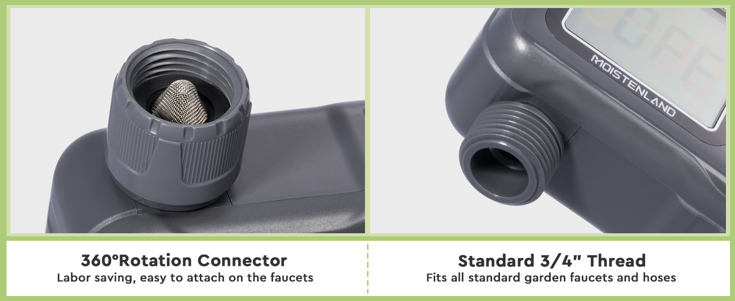 Moistenland Sprinkler Timer, Water Timer for Garden Hose