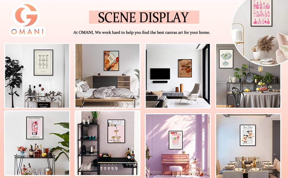 OMANI Guest Check Newspaper Posters