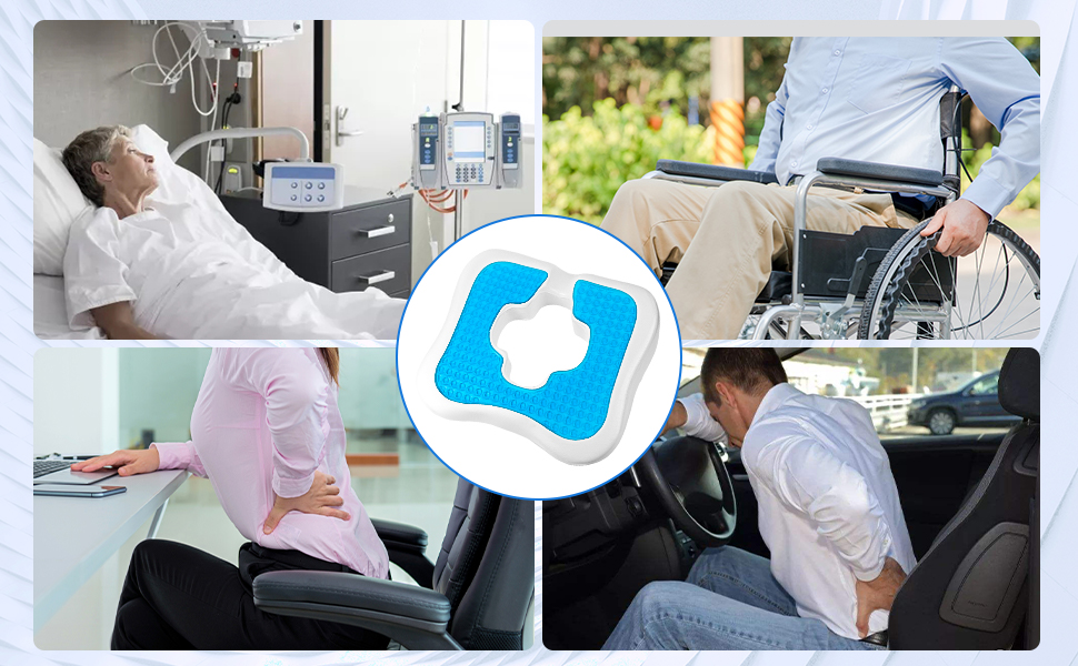 Pressure Relief Bed Sore Cushion for Wheelchair and Bed - Pain Relief for Elderly and Bedridden - Hemorrhoids and Sciati Eb7ea1ad 5ba2 40f0 A9eb Cc3f87758e3b. CR0,0,970,600 PT0 SX970 V1