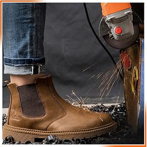 Luftdurchlässige Schuhe Sicherheitsstiefel Arbeitssch Kevlar-Zwischensohle Stahlkappen Schuhe