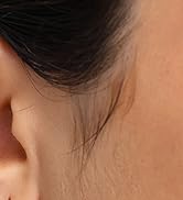 Gold Huggie Hoop Earrings Set Small 14K Gold Plated Cute Dainty Birthstone Earrings Stack Hypoall...