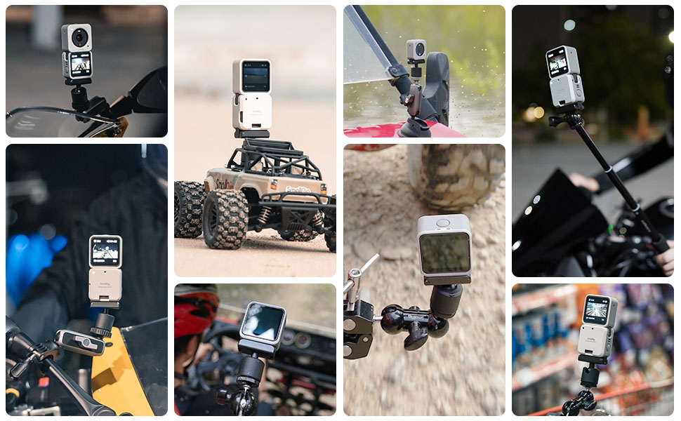 SmallRig Action Camera Case for DJI Action 2 DualScreen Combo Camera