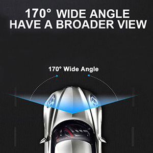 car camera-dash cam front and rear