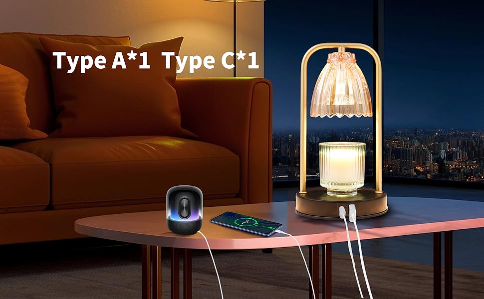 New candle warmer with USB