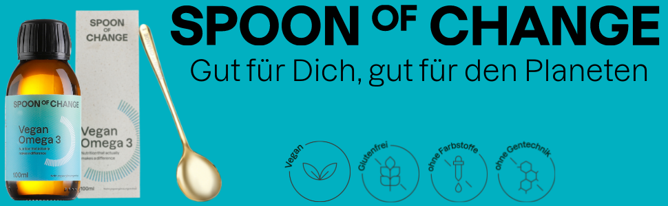Spoon of Change Good for You, Good for the Planet Vegan