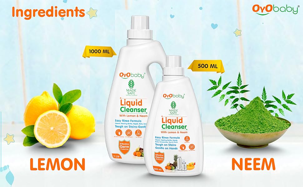 kids liquid cleanser, liquid cleanser 1 ltr, bottles liquid cleanser 1 liter, liquid cleanser 500 ml