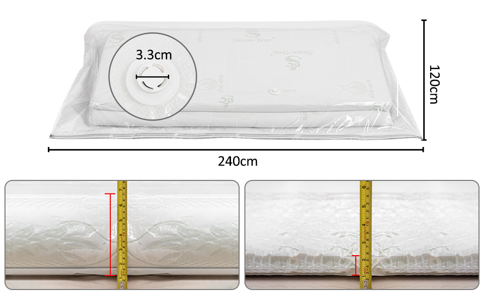 【2個】圧縮バッグ　真空パック 袋布団圧縮袋収納袋 大型　ラテックスマットレス Amazon｜Esoes マットレス 圧縮袋 2点セットマットレス 圧縮袋