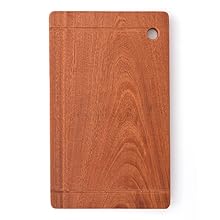 Wood cutting board for kitchen sink