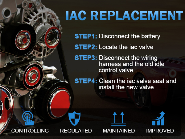 Amazon.com: ECCPP Idle Air Control Valve Fit for 1990-1996 for