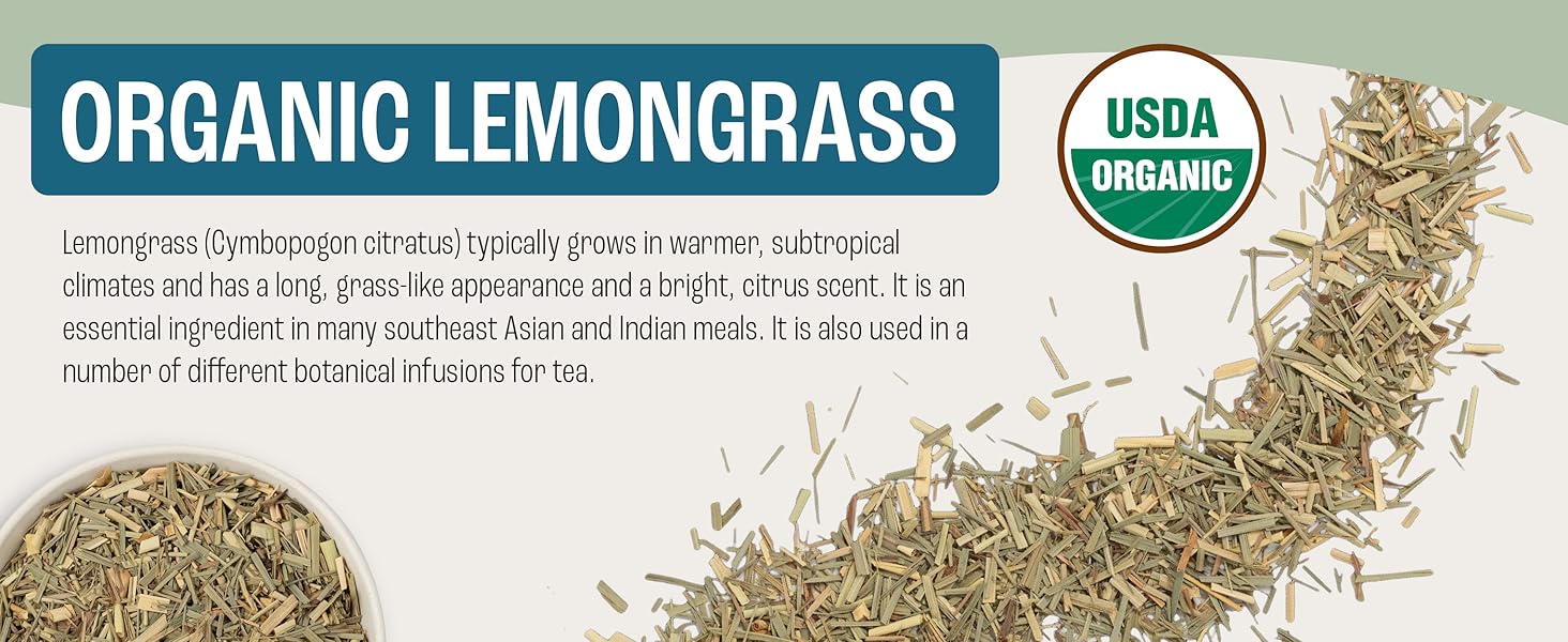 J Mac Botanicals Organic Lemongrass